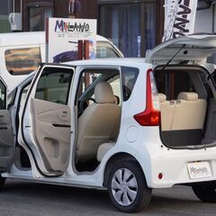 H27年(2015) 三菱 eKワゴン M ホワイト☆１年保証付き・２年車検整備済みの画像