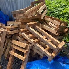 木材上げます。