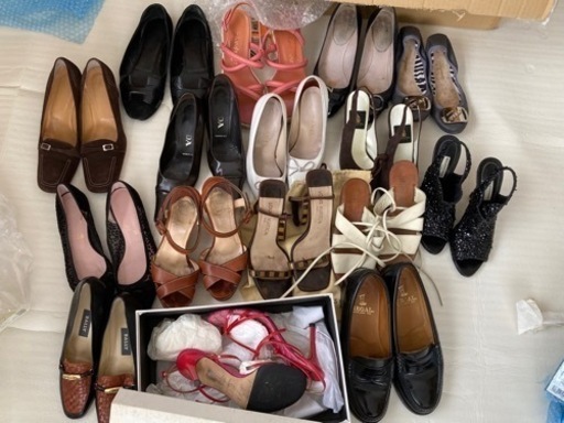 エルメス　ルイヴィトン　シャネルなど　レディース靴　まとめ売り