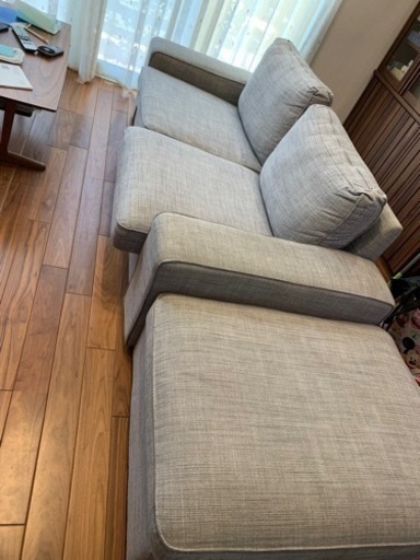 IKEAで購入したシーヴィクソファと収納