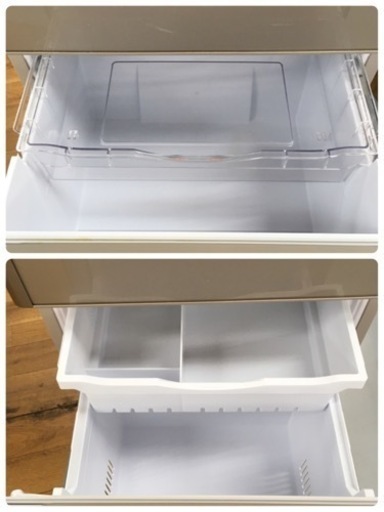 S366 自動製氷ケース欠品 日立 冷蔵庫 265L 3ドア 右開き 真空チルド まんなか野菜室 スリム幅54ｃｍ R-S2700HV⭐動作確認済 ⭐クリーニング済