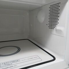 1ヶ月保証/電子レンジ/前開き/ホワイト/ヘルツフリー/良品計画/無印良品/MUJI/MJ-SER18A/良品/中古品/JKN4314/の画像