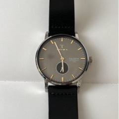 【TRIWA】FALKEN ブラック&シルバー　文字盤ゴールドの画像