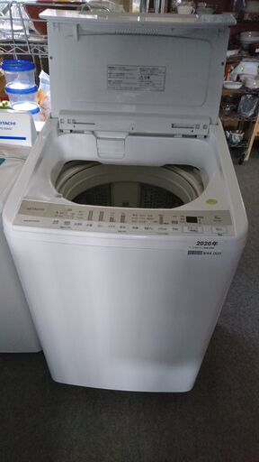 2020年式　美品　HITACHI  ビートウォッシュ BW-V80F