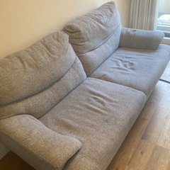 無料！！ニトリの3人掛けソファー　お譲りします！