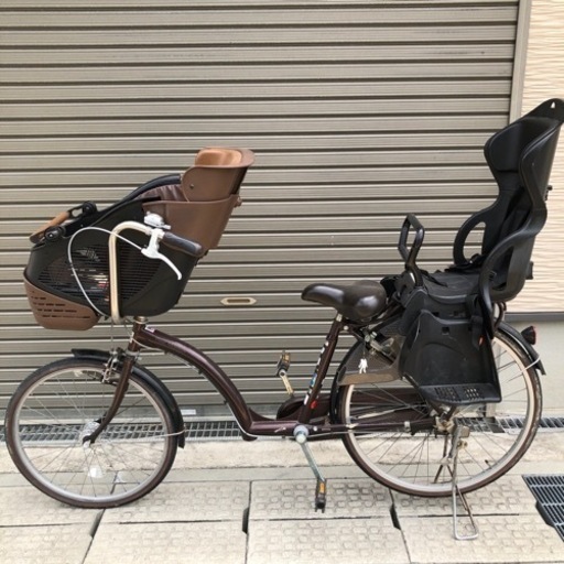 【お話中】子供乗せ自転車 3人乗り プチママン     非電動自転車
