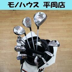 メンズ ゴルフ フルセット ダンロップ スリクソン Z725 Z925 Hybrid 13本セット ヘッドカバー キャディバッグ付き DUNLOP SRIXON 札幌市 清田区 平岡