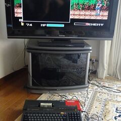 MSX2 HB-F1XD コンピューターゲーム　本体とソフト6本(JESUS、ザ・コックピット、オセロ、ラストハルマゲドン、太陽の神殿、死霊戦線）