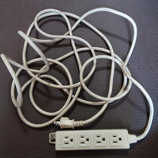 電源タップ 延長コード ⑤