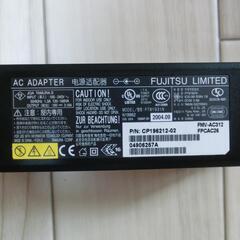 ノートパソコン用ACアダプタ 富士通純正 19V 3.16A FMV-AC312 中古動作品！の画像