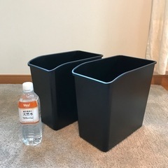 ダストボックス（万能収納箱）黒 2個セット