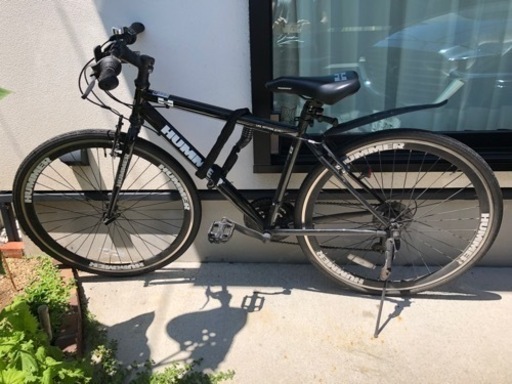 クロスバイク　ハマー　ブラック
