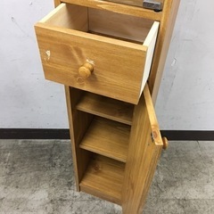 取引場所　南観音　2207-975 キッチンキャビネット　スリムタイプ　汚れ　キズありの画像