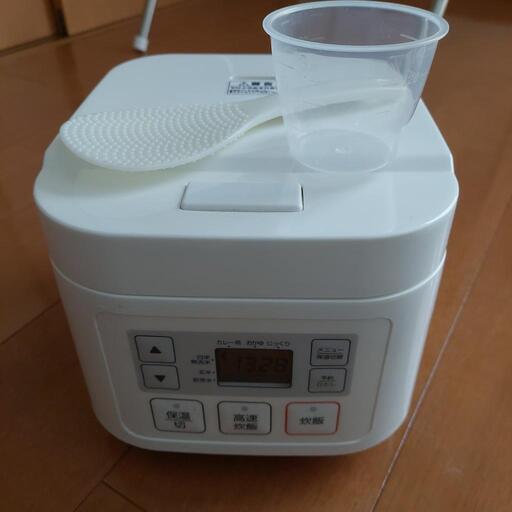 炊飯器 3合 ニトリ 2021年購入 マイコン