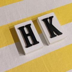 アルファベット☆HとKの画像