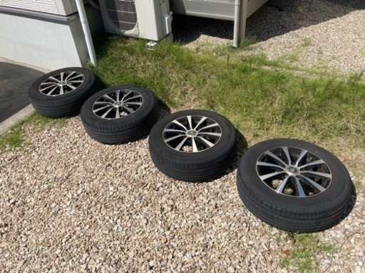 タイヤ　ホイール　195 65 15 PCD114.3 5H