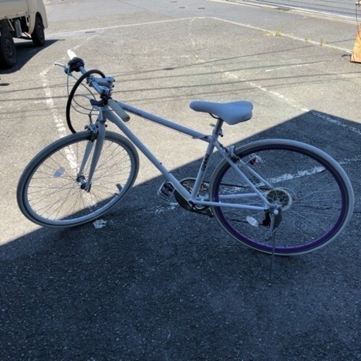 △▼21Technology クロスバイク ホワイト▼△AK739