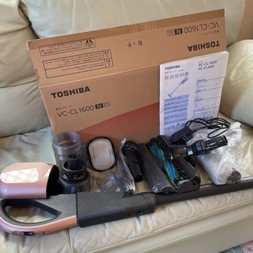 東芝　トルネオ　コードレス　VC-CL1600 ピンクブロンズ