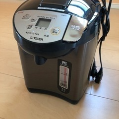 決まりました！電気ポット　TIGERとく子さん2.2ℓ