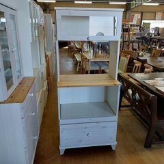 　園田産業　フレンチカントリー風レンジボード　【愛品倶楽部柏店】の画像
