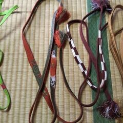 帯揚げ7本 帯締め12本セットの画像