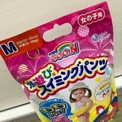 水遊び　スイミングパンツ　女の子用　4枚