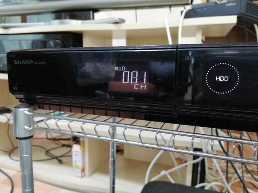 シャープ ブルーレイレコーダー BD-HDS63