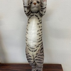 猫コラぬいぐるみ　（作っちゃいました）　約６０㌢