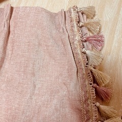 カーテン フリンジ 生地厚め 100×135cm 2枚セット ニトリの画像