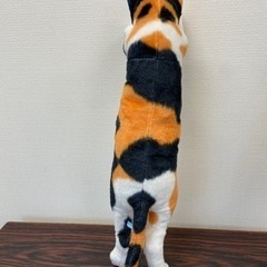 御購入者様　決定　２匹セット　猫コラぬいぐるみ　（作っちゃいました）　約６0センチの画像