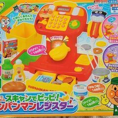 アンパンマン レジスター お店でお買い物スキャンでピッピ