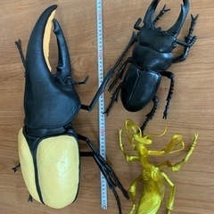 巨大昆虫フィギュア　3点セット【決まりました】の画像