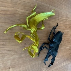 巨大昆虫フィギュア　3点セット【決まりました】の画像