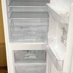 ★中古品　2022年製 ニトリ 2ドア冷凍冷蔵庫 106Lの画像