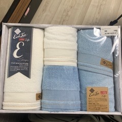 【新品未使用】ハンドタオル、フェイスタオルセット