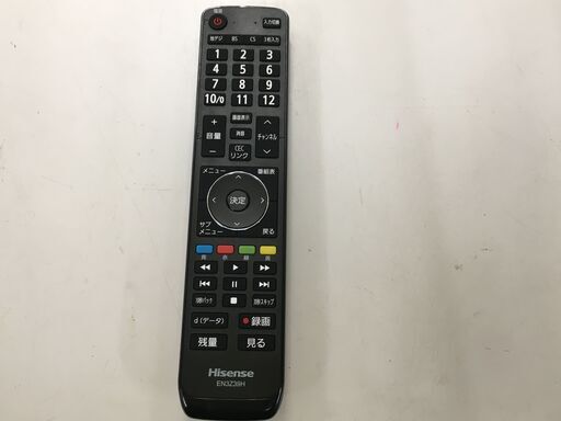 ハイセンス Hisense 24V型 ハイビジョン TV 液晶テレビ 24A50 外付けHDD裏番組録画対応 2019年製 クリーニン