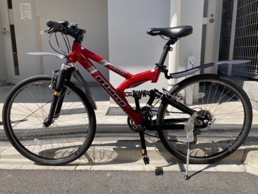 【取引終了】Ｗサスペンション　マウンテンバイク