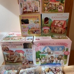 シルバニアファミリー・色々なセット一式の画像