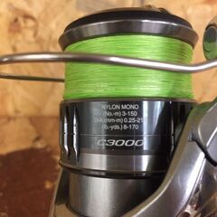 ※販売済【197】スピニングリール シマノ NASCI C3000の画像