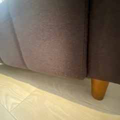 幅113cmの省スペースサイズのコンパクトソファの画像