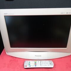【お買い上げありがとうございました】　パナソニック　Panasonic　 VIERA 　17V型　 液晶テレビ 　2008年製　 TH-17LX8-P　k-514p1の画像
