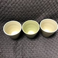 陶器　コップ　湯呑みの画像