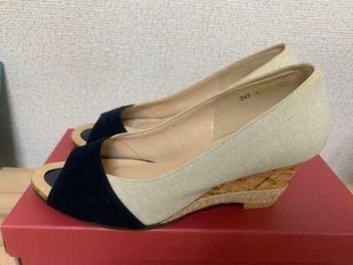 バニティービューティー(vanitybeauty)オープントゥ ヒール　パンプス