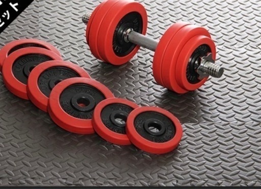 値下げトレーニングセット　ダンベル　ベンチ　シャフト