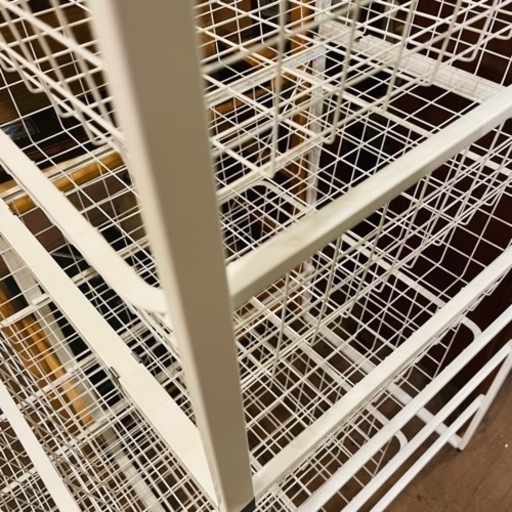 【売約済み】　イケア　IKEA アントニウス　アントーニウス　ANTONIUS ワイヤー　収納　衣類　バスケット　ラック　シェルフ　棚