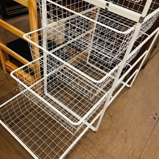 【売約済み】　イケア　IKEA アントニウス　アントーニウス　ANTONIUS ワイヤー　収納　衣類　バスケット　ラック　シェルフ　棚