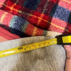 股下70 冬のズボン　裏地タオル生地　ウエストゴム入れ替えできますの画像