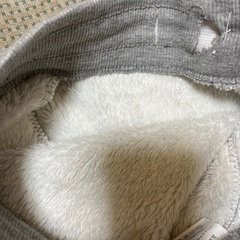 股下70 冬のズボン　裏地タオル生地　ウエストゴム入れ替えできますの画像
