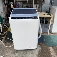 【リサイクルサービス八光　田上店　安心の1か月保証　配達・設置OK】日立 HITACHI BW-8WV A [ビートウォッシュ 全自動洗濯機 （8kg） ブルー]