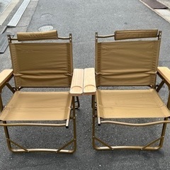 GORDON MILLER ゴードンミラー折りたたみチェア:2脚セット